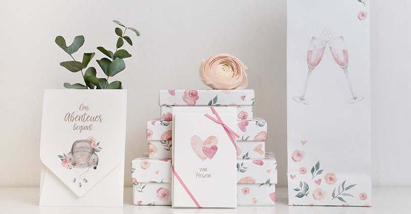 Heiraten mit Aquarell und Liebe zum Detail