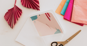 DIY Briefumschlag Inlay